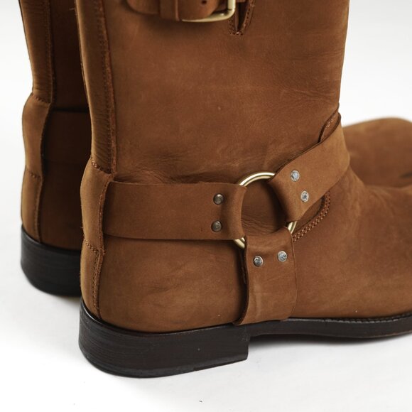 Dolce&Gabbana Suede Biker Boots/ Size 7/ Preowned - Picture 7 of 11